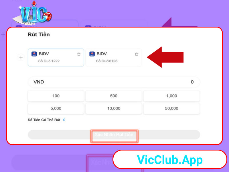 Một số trường hợp không giao dịch được
