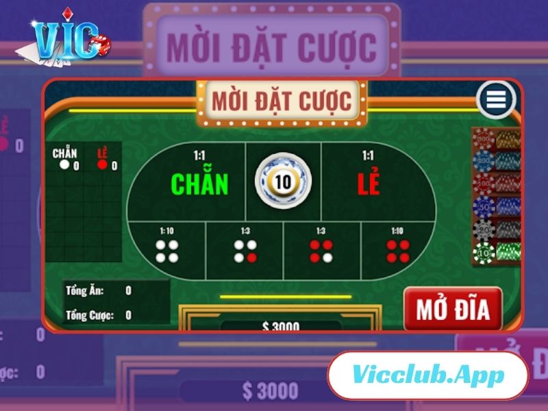 Thời giản của vòng đấu xóc đĩa rất nhanh